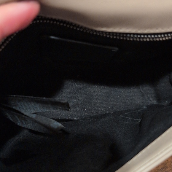 All saints Bansho Snake Leather Shoulder Crossbody Bag W/ Detachable Strap - Picture 11 of 13